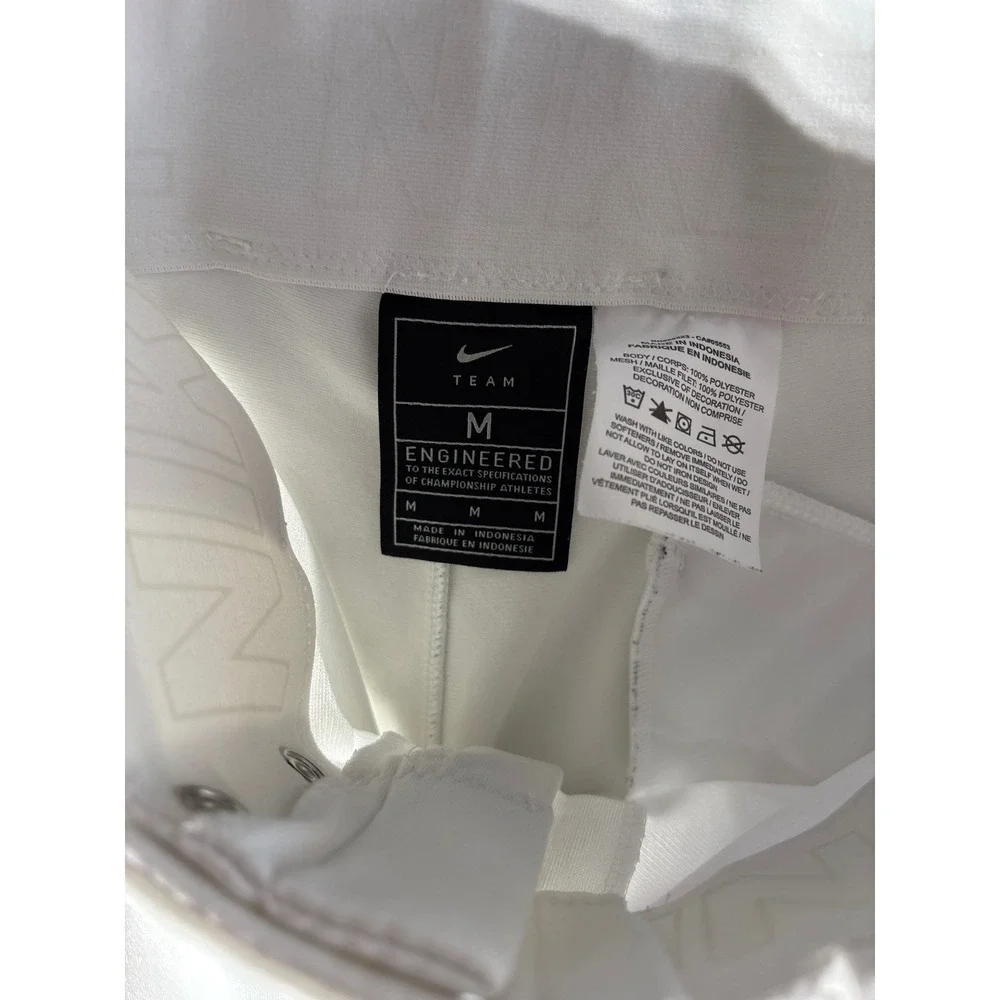 Nike men's /boys Baseball Pants White Athletic Performance team‎ game worn